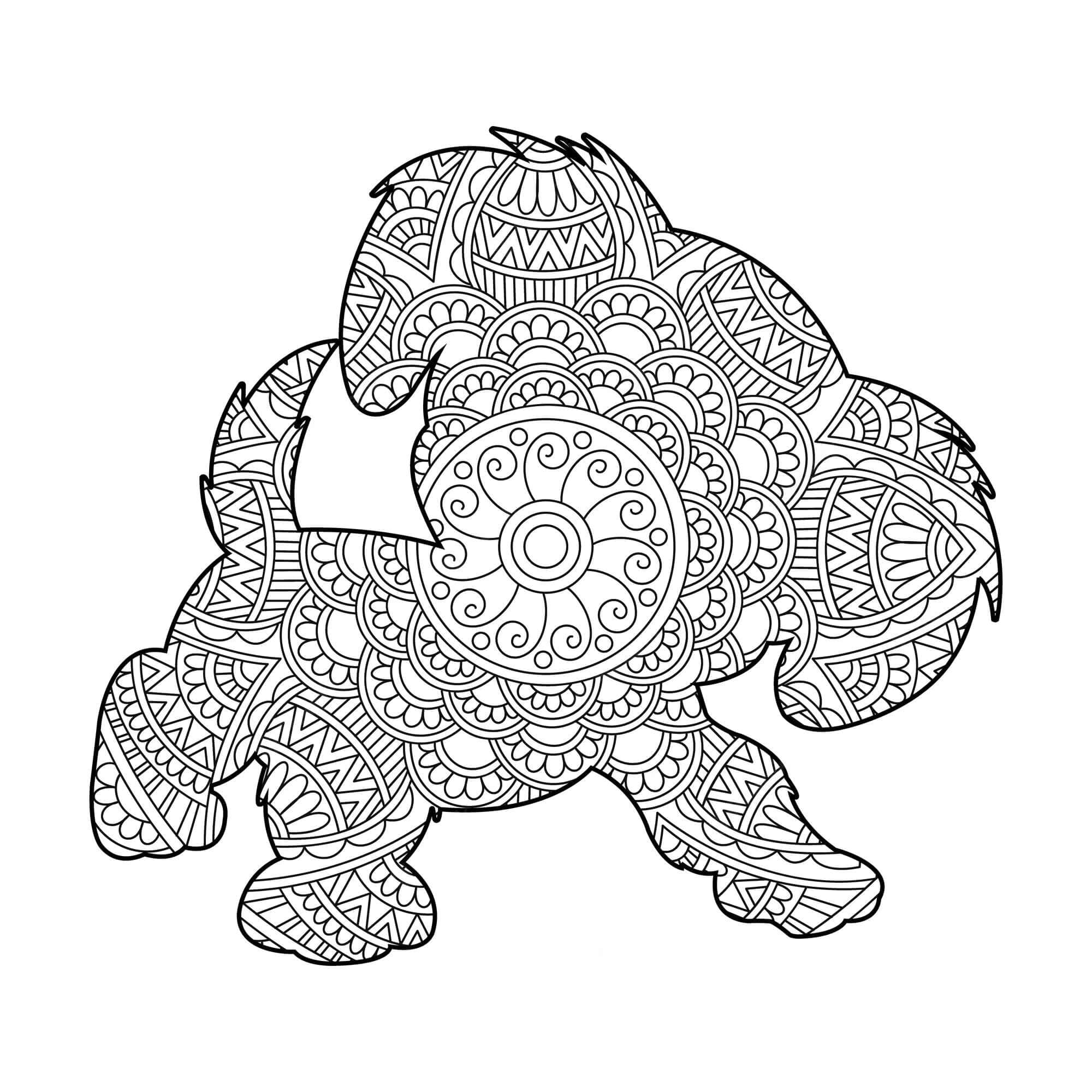 Mandalas Chien 15